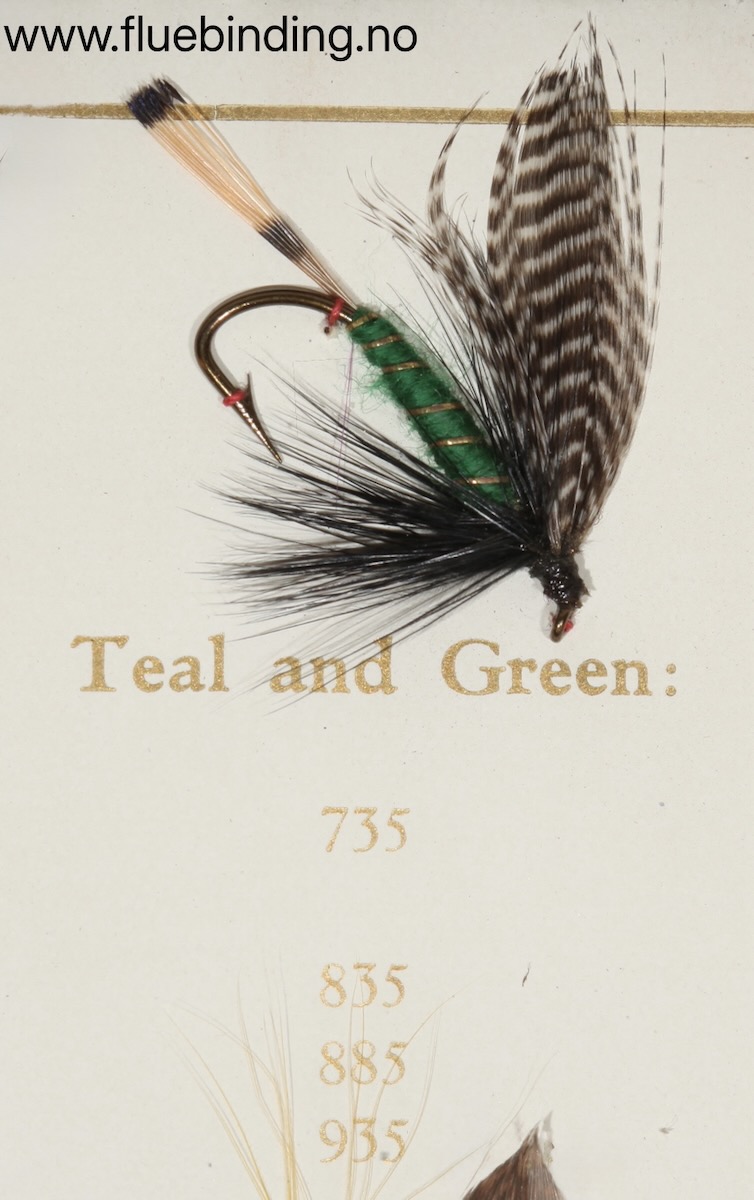 Teal and Green