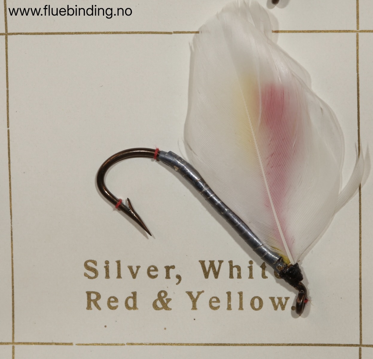 Silver, White, Red & Yellow