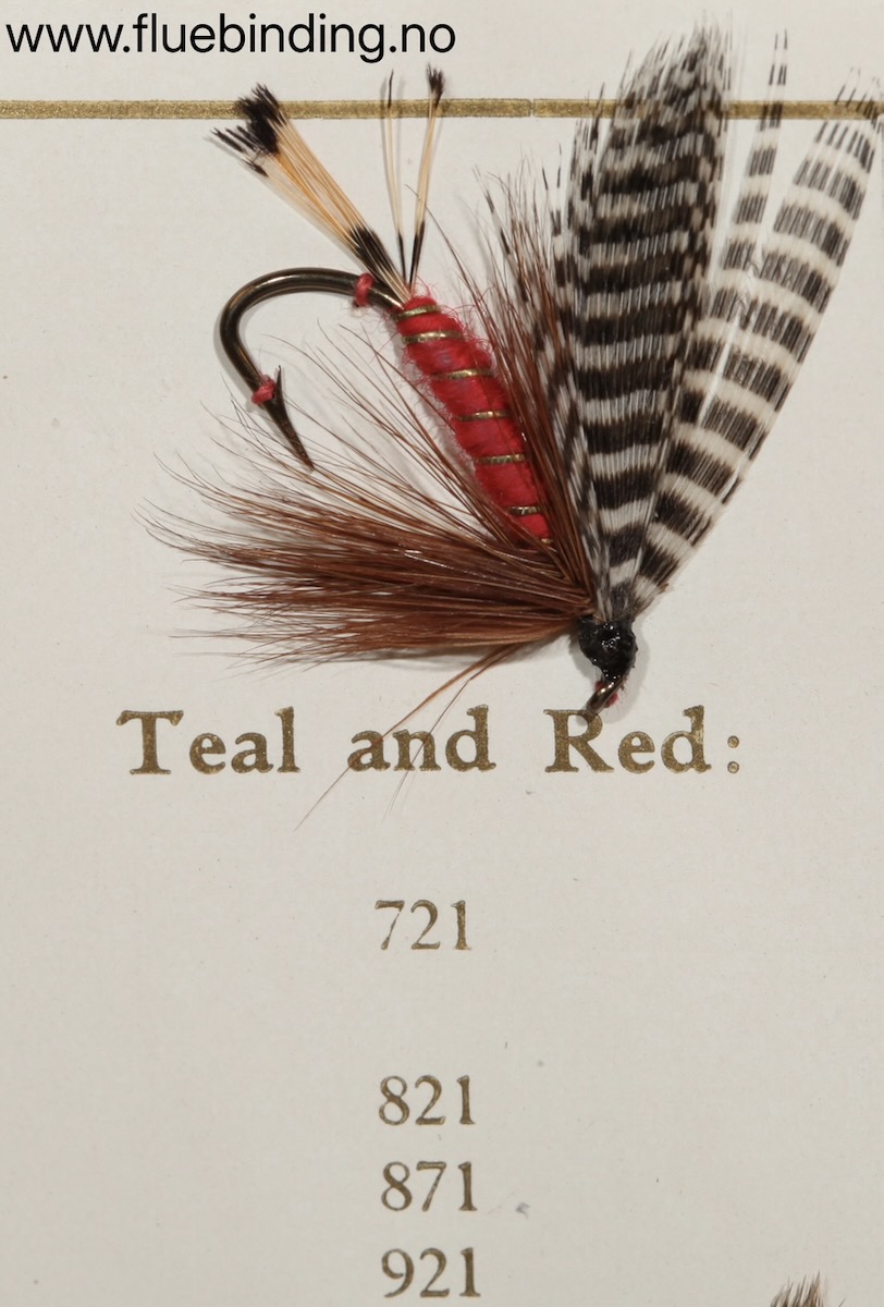 Teal and Red