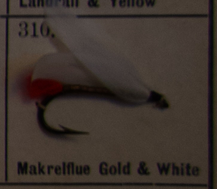 Mackerel Gold White