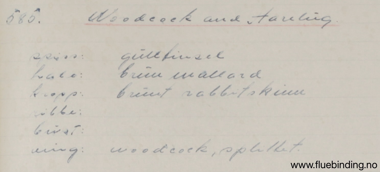 Woodcock and Starling